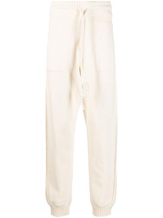 Off-white Mens Diag-Stripe Knitted Track Pants