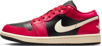 Nike Jordan (WMNS) Air Jordan 1 Low Mystic Hibiscus Black Coconut Milk DC0774-605
