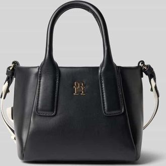 Tommy Hilfiger Henkeltasche in Lederoptik in Black, Gr&ouml;&szlig;e 1