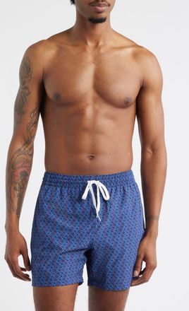 Chubbies The Lone Stars 5.5-Inch Lined Swim Trunks in Navy at Nordstrom, Size Xx-Large