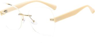 Generic Rimless Mens and For Womens Sun Shading Sunglasses Outdoor Vacation Sports (Color : I, Size : Medium) 2026