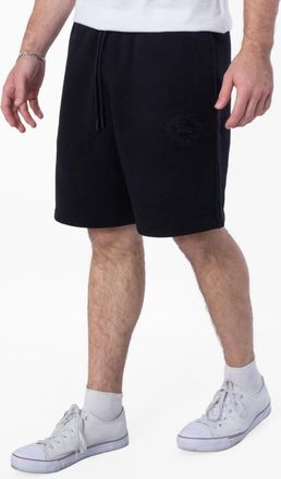Burberry EKD Embroidered Cotton Shorts, Size X-Large
