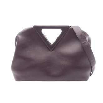 Bottega Veneta Pre-owned Handbags, female, Purple, Size: ONE SIZE Pre-owned Vintage Shoulder Bag