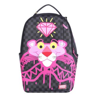 Sprayground Backpacks, female, Multicolor, Size: ONE SIZE Zaino Pink Panther Drippy Diamonds