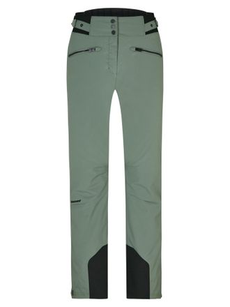 Ziener Skihose ZIENER TILLA, Damen, Gr. 36, EURO-Gr&ouml;ssen, grau (graugr&uuml;n), Obermaterial: 100% Polyester;Futter: 1. 100% Polyester, 2. 100% Polyamid, 3. 80% P