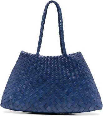 Dragon Diffusion Borsa tote Santa Croce grande - Blu