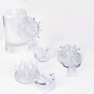 OEM Paquete De 3 Ganchos De Ventosa Pirata, Gancho Con Orificio Libre Para Ba&ntilde;o Y Cocina, Ganchos Para Toallas, Ganchos Para Utensilios De Cocina, Gancho 