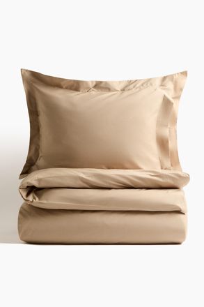 H&M Baumwollbettw&auml;sche f&uuml;r Doppel-/Kingsize-Betten - Beige