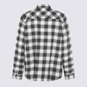 Amiri Mens Shirts Black _100 % Co