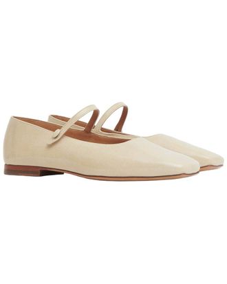 Mansur Gavriel Square-Toe Leather Mary Jane