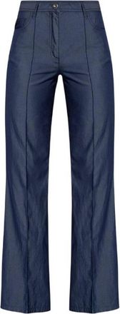 Ferragamo Ferragamo Front Pleated Flared Trousers