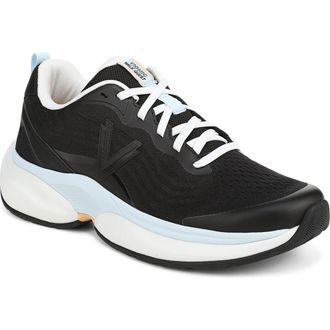 Vionic Walk Quest Sneaker in Black at Nordstrom, Size 7.5
