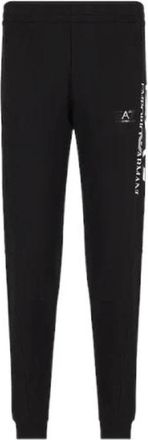 Emporio Armani Zwarte Slim Fit Broek 6Lpp 80Pjfgz 1200 - Heren - Sweatpants - Zwart - 2XL - Broeken