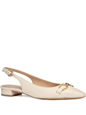 Geox slingback flat pumps - Neutrals