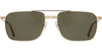 American Optical Geoffrey 3GNN Mens Sunglasses Gold Size 58