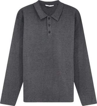 Hev&ograve; Polo Shirts - Heren - Polos - Grijs - L - Tops