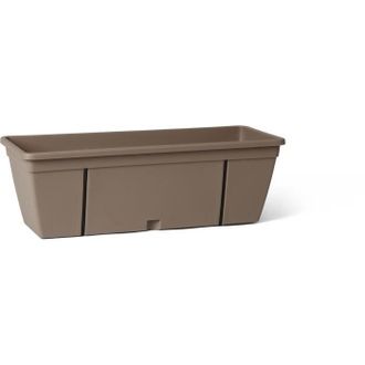 OEM Kit Jardinera Con Gancho De Metal, Reserva De Agua Y Separador Para Los Desag&uuml;es - Garden Id Smart - Topo 50 Cm