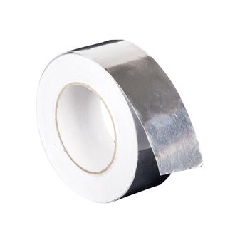 Trade Shop Trade Shop - Set 6 Pezzi Rotoli Rotolo Nastro Adesivo Imballaggio Alluminio Argento Sicurezza