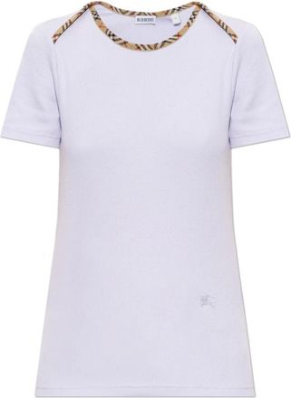 Burberry T-Shirt Stephanie - - Tops - Donna - Viola - XL