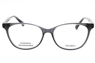 Max & Co. MO5115 Oval Propionate Frame Eyeglasses - Gray