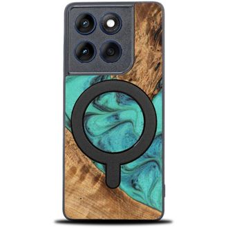OEM Funda Bewood Unique Para Motorola Edge 60 Pro 5g - Turquesa Con Magsafe
