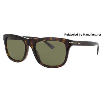 Gucci Mens Tortoise Rectangular Sunglasses GG1444S 002 55