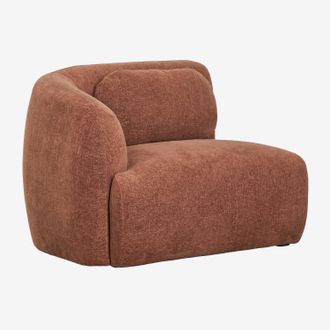 Sklum M&oacute;dulo Esquinero Izquierdo Para Sof&aacute; Modular En Chenilla Coquette Sklum