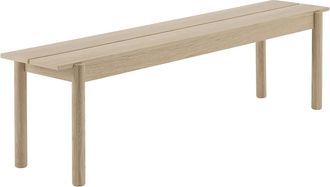 MUUTO Linear Wood Bank 170 x 34 cm, Eiche