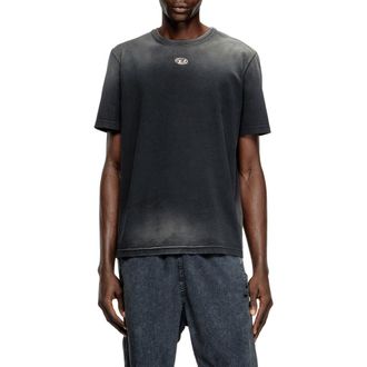 Diesel T-Adjust-T1 Ombr&eacute; Cotton T-Shirt in Deep/Black at Nordstrom, Size Small