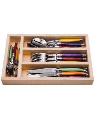 Jean Dubost Laguiole 24Pc Flatware Set