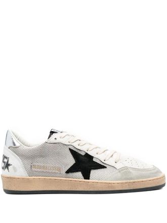 Golden Goose Ball Star Net Upper Suede Star Laminated Heel Crack Spu