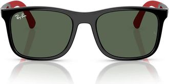 Ray-Ban Sunglasses Rj9084 S 713171 Black/Dark Green Children