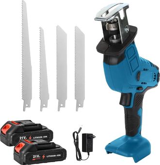 OEM Sierra De Sable El&eacute;ctrica Inal&aacute;mbrica, 0-3000 Rpm, Profundidad De Corte De 100 Mm En Madera, Mango Ergon&oacute;mico