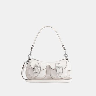 Coach Womens Ashton Bag - White Leather - One Size
