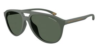 A|X Armani Exchange AX4156SU 837771 Mens Sunglasses Green Size 59