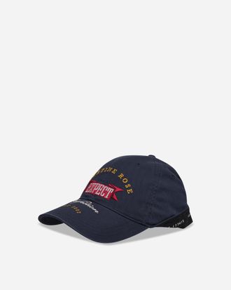 Martine Rose Roll Back Cap Blue Navy