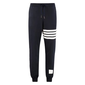 Thom Browne Dames, Broeken, Blauw, Maat: M Katoen