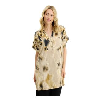 In Front IN Front, Dames, Blouses & Shirts, Beige, Maat: XL