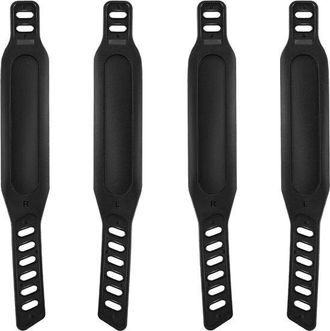 OEM Pares De Correas Para Pedales De Bicicleta Est&aacute;tica, Correas Universales De 1,7 X 12 Pulgadas Para Bicicletas De Ejercicio En Casa O En Gimnasio