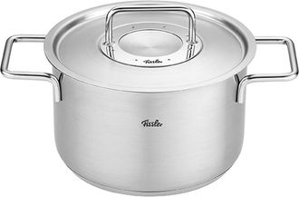 FISSLER Pure Collection Stainless Steel Stock Pot with Metal Lid at Nordstrom, Size Medium