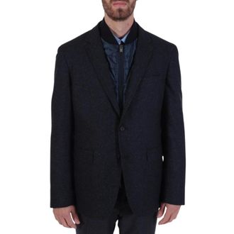 HUGO BOSS Hadik2 Detachable Jacket - male - Hugo - Blazers - Blue - M - Jackets