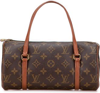 Louis Vuitton Pre-owned Womens Papillon Handbag - Brown Textile - One Size