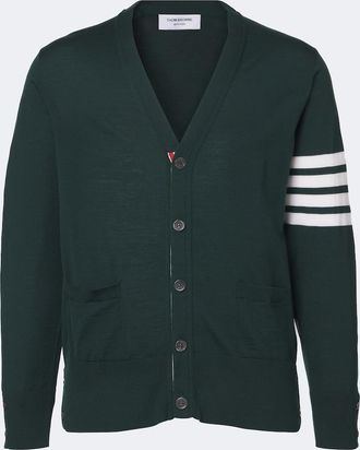 Thom Browne 4-Bar virgin wool cardigan