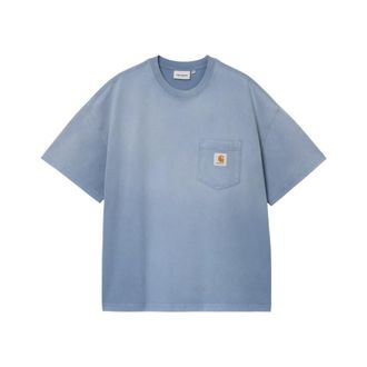 Carhartt Work in Progress Hudson Zak T-Shirt - Heren - T-shirts - Blauw - L - Tops