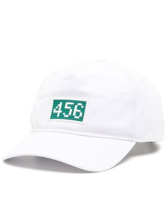 Mostly Heard Rarely Seen Winner graphic-patch hat - White