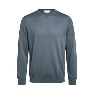 Daniele Fiesoli Round-neck Knitwear, male, Blue, Size: 2XL 2026/01 0320 Round-neck Knitwear