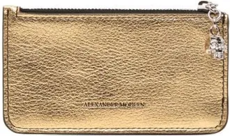 Alexander McQueen Pre-owned Wallets, female, Yellow, Size: ONE SIZE Pre-owned Card Holder
