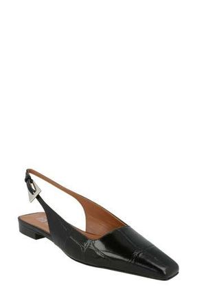 PARIS TEXAS Bettina Slingback Flat in Black at Nordstrom Rack, Size 9.5Us / 39.5Eu