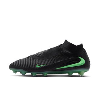 Nike Mens Phantom 6 High Elite Artificial-Grass Soccer Cleats in Black | HQ2329-001