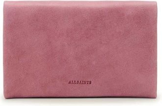 AllSaints Harluna Leather Bifold Wallet in Raspberry Pink at Nordstrom